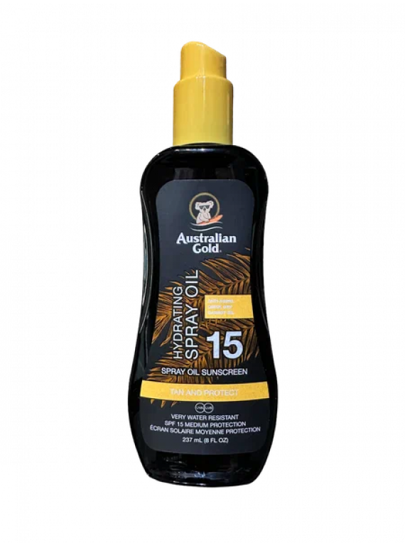 СПРЕЙ-МАСЛО СОЛНЦЕЗАЩИТНОЕ SPF15 TAN AND PROTECT AUSTRALIAN GOLD 237ml