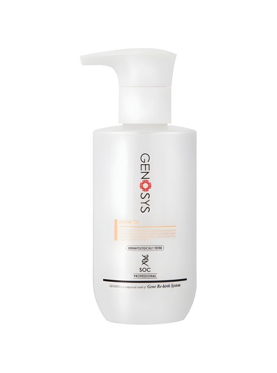 ПЕНКА ДЛЯ ЛИЦА КИСЛОРОДНАЯ ОЧИЩАЮЩАЯ SNOW  GENOSYS 180ml