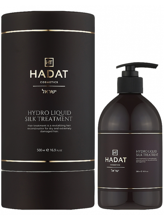 МАСКА ДЛЯ ВОЛОС ЖИДКИЙ ШЕЛК HYDRO LIQUID SILK TREATMENT  HADAT COSMETICS 500 мл.
