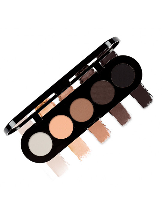 ТЕНИ ДЛЯ ВЕК 5 ЦВЕТОВ T22 MAKE-UP ATELIER 12,5g