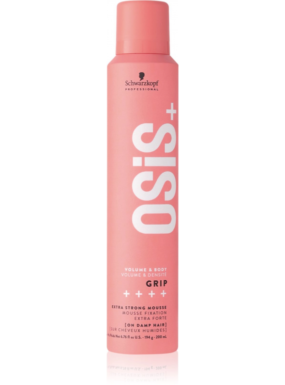 МУСС ДЛЯ ВОЛОС УЛЬТРАСИЛЬНОЙ ФИКСАЦИИ OSIS+ GRIP SCHWARZKOPF PROFESSIONAL 200ml