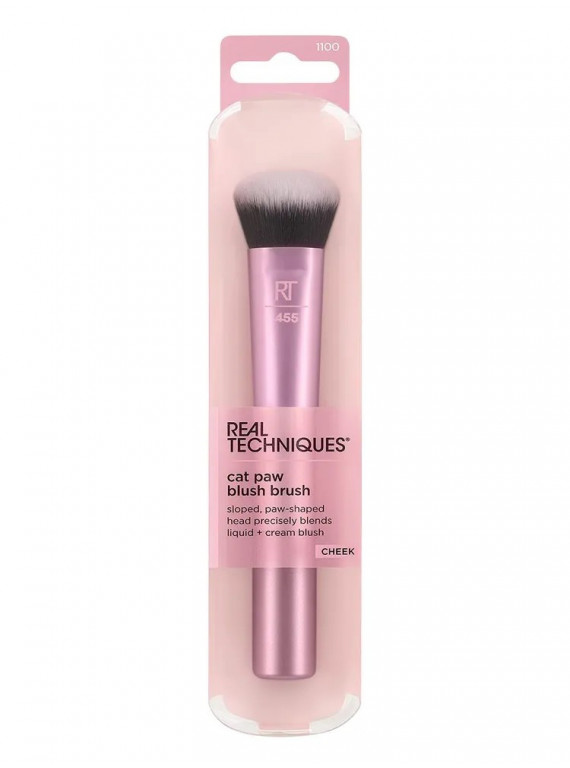 КИСТЬ ДЛЯ КРЕМОВЫХ РУМЯН CAT PAW BLUSH REAL TECHNIQUES