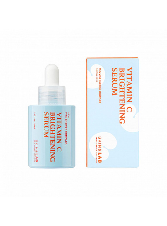 СЫВОРОТКА ОСВЕТЛЯЮЩАЯ С ВИТАМИНОМ С И ПЕПТИДАМИ SKIN & LAB 30ml
