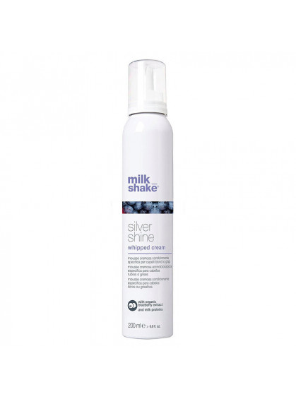 ПЕНА-СЛИВКИ ДЛЯ СВЕТЛЫХ ВОЛОС SILVER SHINE WHIPPED CREAM MILK SHAKE 200ml ПЕНА-СЛИВКИ ДЛЯ СВЕТЛЫХ ВОЛОС SILVER SHINE WHIPPED CREAM MILK SHAKE 200ml