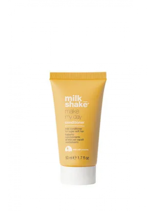 КОНДИЦИОНЕР ДЛЯ МЯГКОСТИ И БЛЕСКА ВОЛОС MAKE MY DAY CONDITIONER MILK SHAKE 50ml