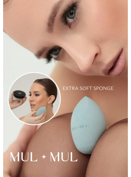 СПОНЖ ДЛЯ МАКИЯЖА ALCYONE DUO SPONGE MUL MUL