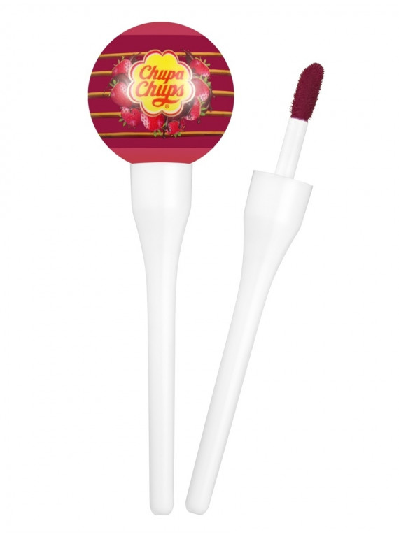 ЖИДКАЯ ПОМАДА-ТИНТ В ОТТЕНКЕ STRAWBERRY&CHOCO CHUPA CHUPS 7g