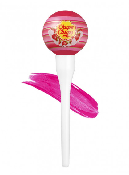 ЖИДКАЯ ПОМАДА-ТИНТ В ОТТЕНКЕ STRAWBERRY&CREAM CHUPA CHUPS 7g