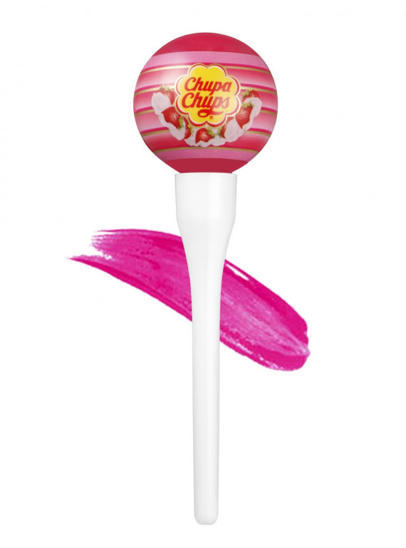 ЖИДКАЯ ПОМАДА-ТИНТ В ОТТЕНКЕ STRAWBERRY&CREAM CHUPA CHUPS 7g
