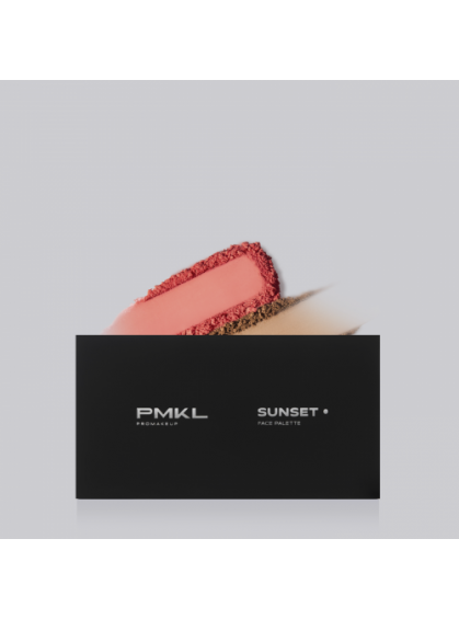 ПАЛЕТКА РУМЯНА И БРОНЗЕР SUNSET 02 PMKL 20g